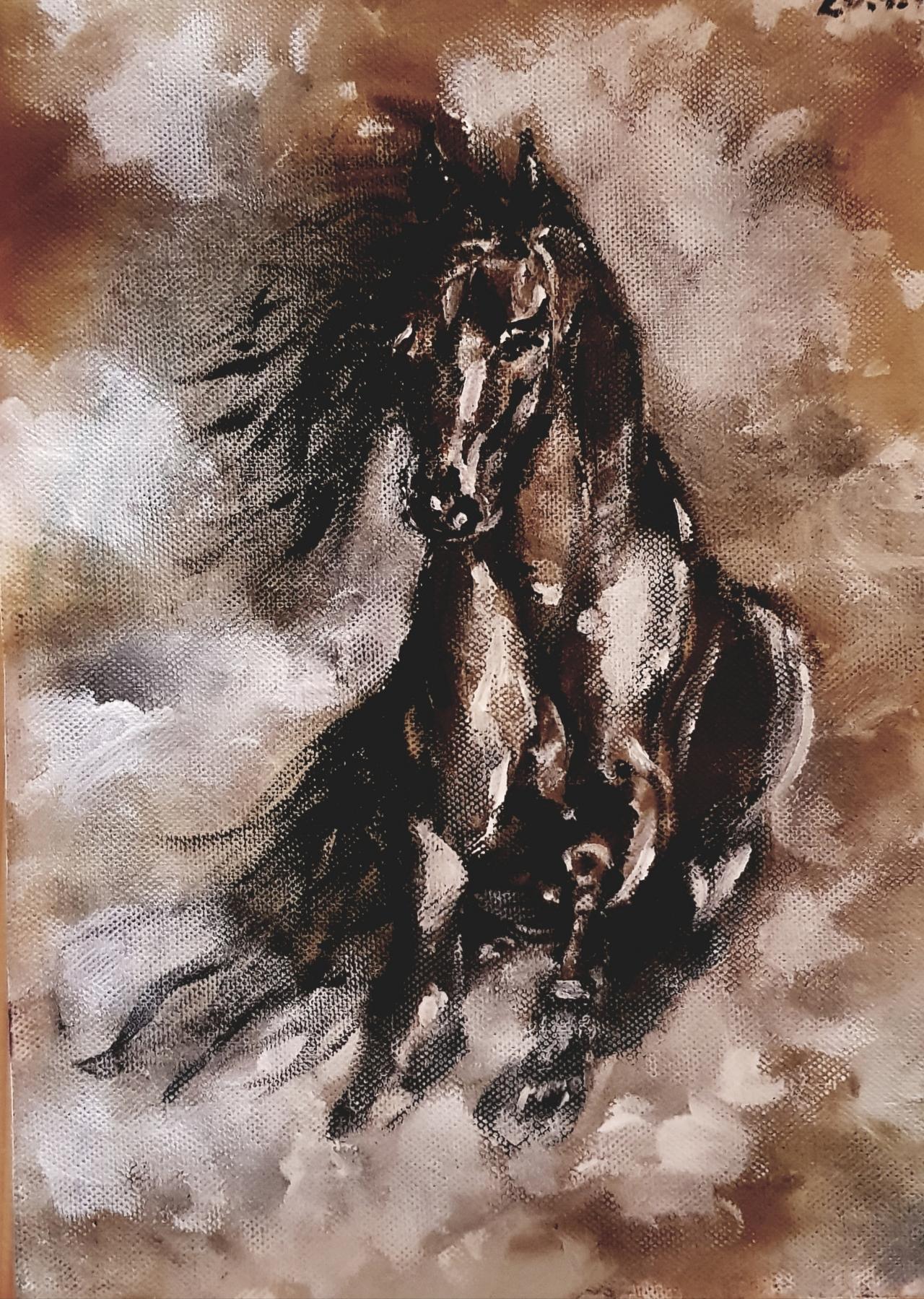 ArteDiAlina.com painting: wild and Free